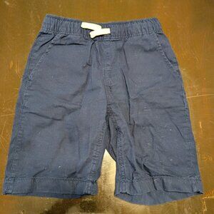 The Children's Place Boys Size 8 Navy Pull-On Drawstring Chino Shorts Uniform